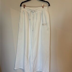 White Bride Sweatpants